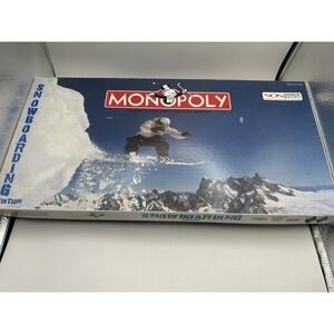 Monopoly Snowboarding Edition Board Game 2004 Hasbro Great Condition